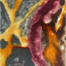 Original Abstract Watercolor Painting Art "Web" OOAK ACEO by 6 Year Old Artist Mila