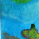 Original Abstract Watercolor Painting OOAK ACEO PSC by 6 Year Old Child Artist Mila