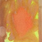 Original Abstract Watercolor Painting OOAK ACEO PSC by 6 Year Old Child Artist Mila