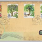 Heritage Trees 2002 - Singapore First Day Cover Stamps