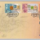 A Stamp Journey 150 Years 2004 - Singapore First Day Cover Stamps