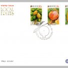 Local Fruits 1993 - Singapore First Day Cover Stamps