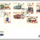 Transportation 1997 - Singapore First Day Cover Stamps