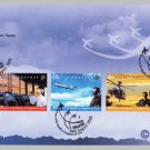 RSAF 40th Anniversary 2008 - Singapore First Day Cover Stamps
