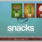 Local Tea Time Snacks 2012 - Singapore First Day Cover Stamps