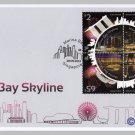 Marina Bay Skyline 2013 - Singapore First Day Cover Stamps