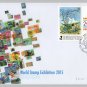 World Stamp Exhibition 2013 - Singapore First Day Cover Stamps