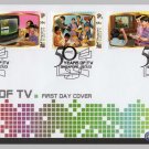50 Years of TV 2013 - Singapore First Day Cover Stamps