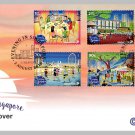 Evening in Singapore 2018 - Singapore First Day Cover Stamps