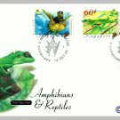 Amphibians & Reptiles 1999 - Singapore First Day Cover Stamps