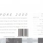 Singapore 2000 - Singapore First Day Cover Stamps