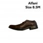 ALFANI Men's Size 8.5M Nate Brown Moc Toe Loafer, Slip-On, Manmade