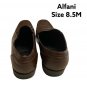 ALFANI Men's Size 8.5M Nate Brown Moc Toe Loafer, Slip-On, Manmade