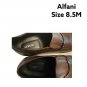 ALFANI Men's Size 8.5M Nate Brown Moc Toe Loafer, Slip-On, Manmade