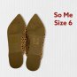 So Me Cheetah Pointed Toe Mules
