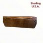 Vintage Sterling USA Genuine Lizard purse brown small