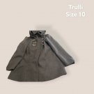 Trulli Peacoat W/ Metal Clasps Size 10