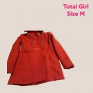 Total Girl Girl's Pink  or coral colored Pea Coat