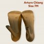 Designer Arturo Chiang nude color pumps, size 7M