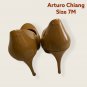 Designer Arturo Chiang nude color pumps, size 7M