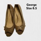 George Faux Snakeskin  Heels