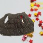HEALTHTEX BABY PUFF VEST ZIPPERED BLACK WITH GOLD STARS 18 MONTHS