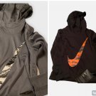 2-New Nike Little Boys Logo-Print Dri-FIT Hooded Shirts