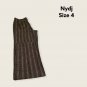 NYDJ Linen Trouser Pants Women's Size 4 Black Lift Tuck Technology NWT