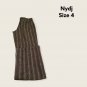 NYDJ Linen Trouser Pants Women's Size 4 Black Lift Tuck Technology NWT