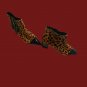 Nine West Womens Wasabi 6M Ankle Booties Brown Leopard Print Block Heel 6M