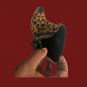 Nine West Womens Wasabi 6M Ankle Booties Brown Leopard Print Block Heel 6M