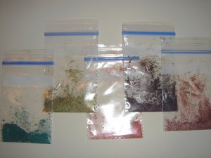 MAC Pigment Sample Baggies~~  5 baggies for $5.75 shipped (US/CA)