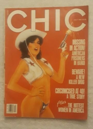 Chic Magazine - July 1982 - Vintage