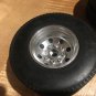 Hobby - Solid Rubber truck/trailer tires on CNC machined aluminum wheels
