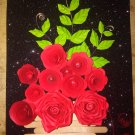 Paper Flower Wall Hanging