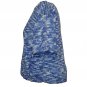 Women's Blue Jumper with Short Sleeves, Size L