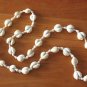 long vintage shell necklace - jewelry