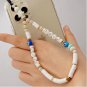 New Mobile Phone Strap Lanyard Colorful Smile Pearl Soft Pottery Rope