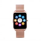 Smart watch metal steel with card call Bluetooth smart wear mesh belt watch