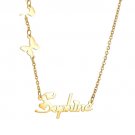 Fashion And Popular Personality DIY Stainless Steel Number And English Letter Name