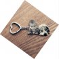 Custom Engrave Keyring Engraved Pet Photo Keychain DIY Jewelry For Couples Men Women Family Gift