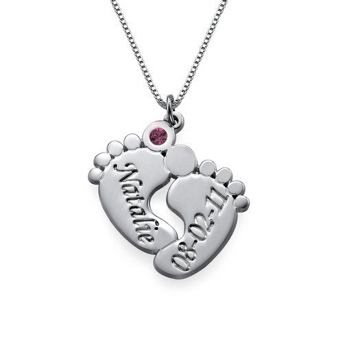 Customized eight-character necklace