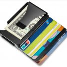 Mens RFID Blocking Slim Money Clip Wallet ID Credit Card Holder Thin Minimalist