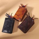 2-in-1 leather key card case