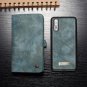 Leather zipper phone case