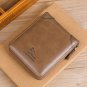 High-end Wallet Male Short Wallet Male Student Multifunctional Zipper Wallet