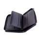 Men's Short Wallet Zipper Soft Leather