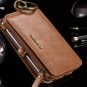 FLOVEME Retro Leather Phone Case For Samsung Galaxy S8 S8 Plus Card Wallet Phone Bag