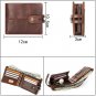 Black Angel Factory Source RFID Anti-theft Brushed Leather Men's Wallet Fashion Trend
