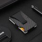 Carbon fiber RFID anti-magnetic card package aluminum bank card credit card card business card